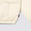 Vans Logo Kapuzen-Reißverschluss Langarm Daunenjacke Herrenjacken Beige VN000KCT2N11