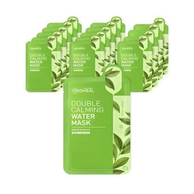 Máscara de Água Calmante Dupla, 20ml, 1 Folha, 15 Pacotes