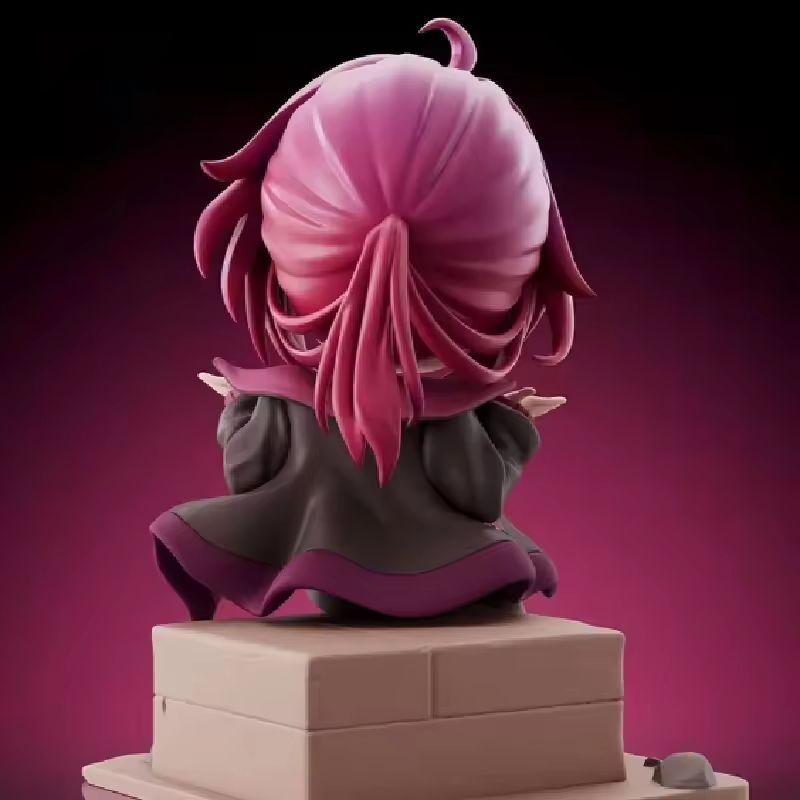 13.5cm Honkai Star Rail Kafka Chibi Sitting Figure Pvc Anime Statue Desktop Decoration Collectible Model Toy Gift For Anime Fans