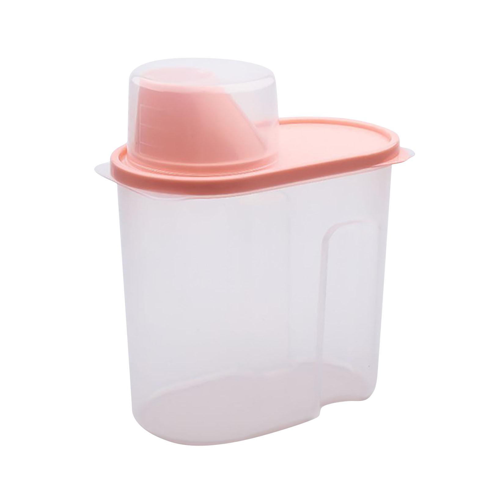 

Ящик для хранения зерна в японском стиле, резервуар для хранения зерна, резервуар для хранения зерна, герметичный резервуар для хранения кухонных бобов, резервуар для риса S розовый