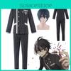 Danganronpa V3 Saihara Shuichi Cosplay Costume Exquisite School Uniform With Wig