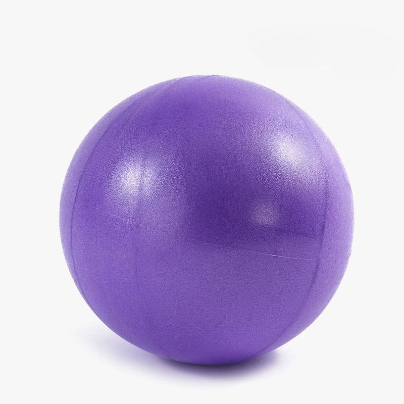 Femmes Salle de sport Yoga Fitness Ballon Épaississant Type Antidéflagrant Diamètre Pilates Entraînement Mini Ballon Sculptant Jambes Et Hanches violet