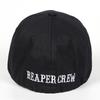 REAPERCREW Embroidered Unisex Baseball Cap with Wrap Around Visor