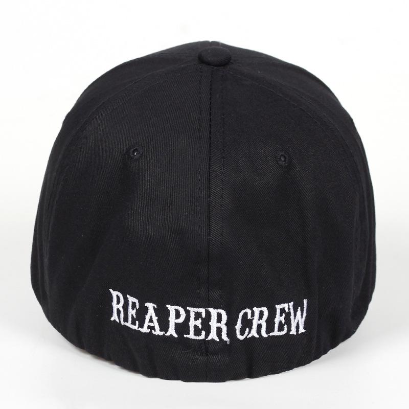 REAPERCREW Embroidered Unisex Baseball Cap with Wrap Around Visor