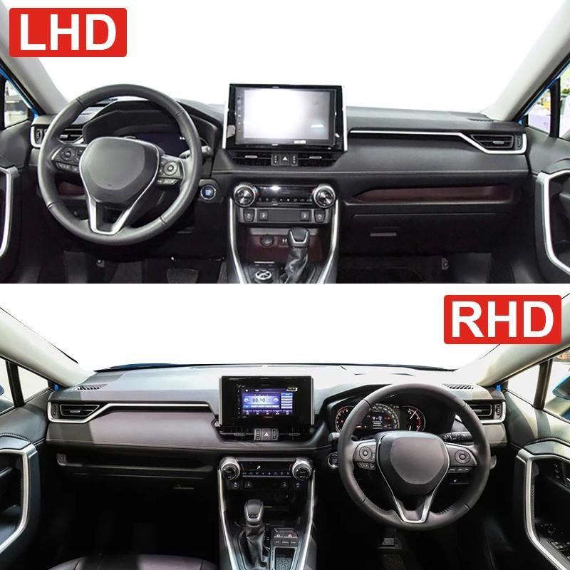 Car Dashboard Cover Pad For Toyota RAV4 XA50      2024 RAV 4 Hybrid Avoid Light Anti-UV Carpets Non-Slip Mat