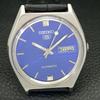 SEIKO 5 AUTOMATIC VINTAGE 6319A JAPAN MENS BLUE COLOR DIAL WATCH a701209-5 R206a-a701209