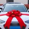 4S Shop Showroom Car Decor Giant Red Bow Wedding Party  XMAS Home Door Decor Bow Knot  New Car Delivery Bowknot Ceremony Sense