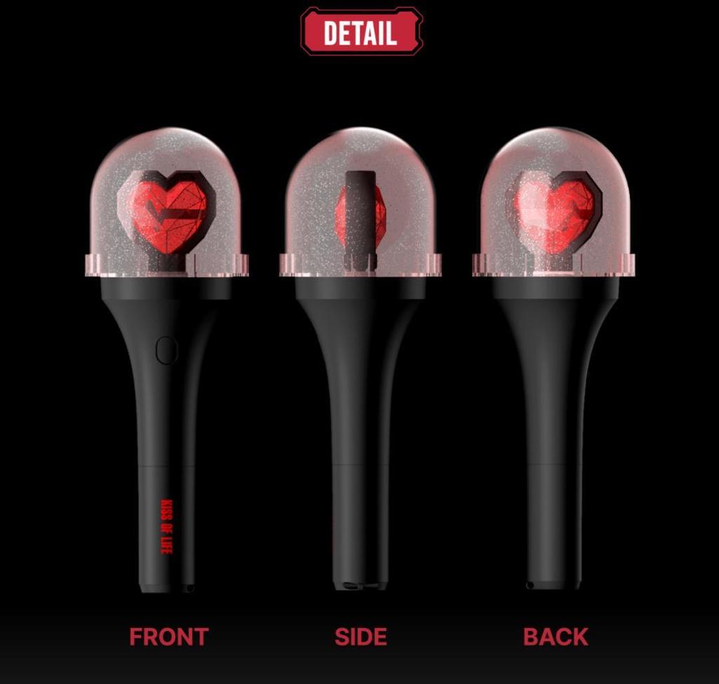 [USED] Genuine KISS OF LIFE penlight. Express shipping available.