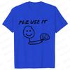 Funny Brain Graphic T-shirts for Women Plz Use It Brain Tops Short Sleeve Tees Harajuku Hip Hop Ulzzang Tshirts Female Clothing