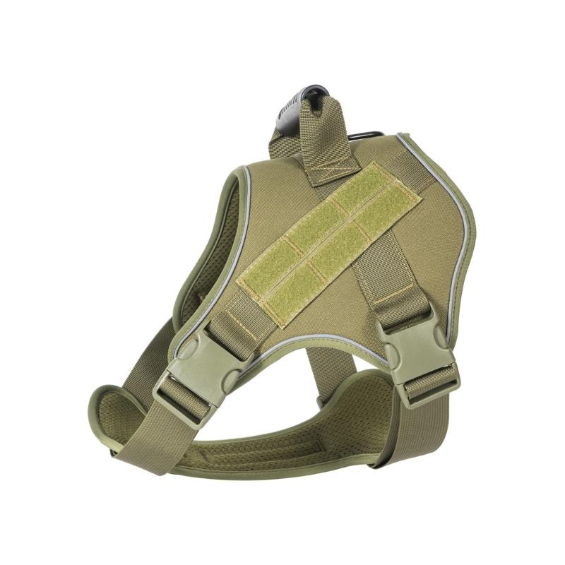 Dog Harness Soft Padded Dog Vest Tacticals Style Adjustable Strap  for Daily Walking Hiking and  Training