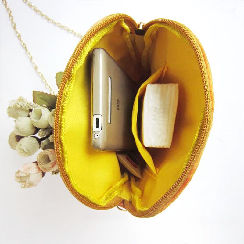 REWELL Creative Fried Egg Toast Mini Chain Bag