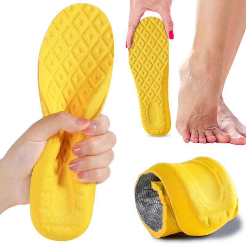 Solette per scarpe sportive Soletta da corsa super morbida per i piedi Cestini per assorbimento degli urti Suola per scarpe Supporto per l'arco plantare Inserti ortopedici