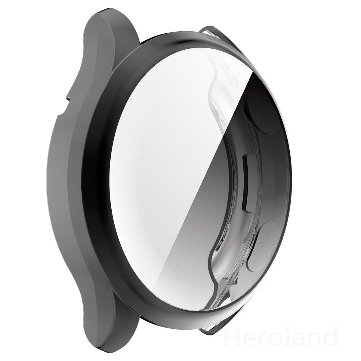 

Защитный чехол для Huawei Watch 3 Pro 48 мм Новый чехол с защитной пленкой Полное покрытие Умные аксессуары ТПУ мягкий Защитный чехол Huawei 3pro 3pro New чёрный