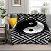 Flame Dance In Blue And Orange Blanket Flannel Blanket Throw Blanket Sofa Cover Blanket Soft Premium Blanket Picnic Blanket Tv Blanket Gifts