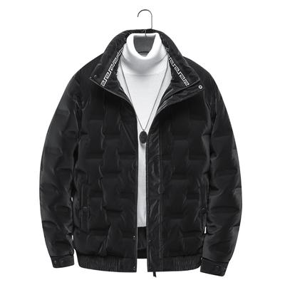 Winter New Down Jacket Men's Fashion Casual Stand-up Collar Down Jacket
