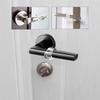 Clear Transparents Door Stoppers Childs Safe Adhesive Stoppers Reusable Door Stoppers for Various Room