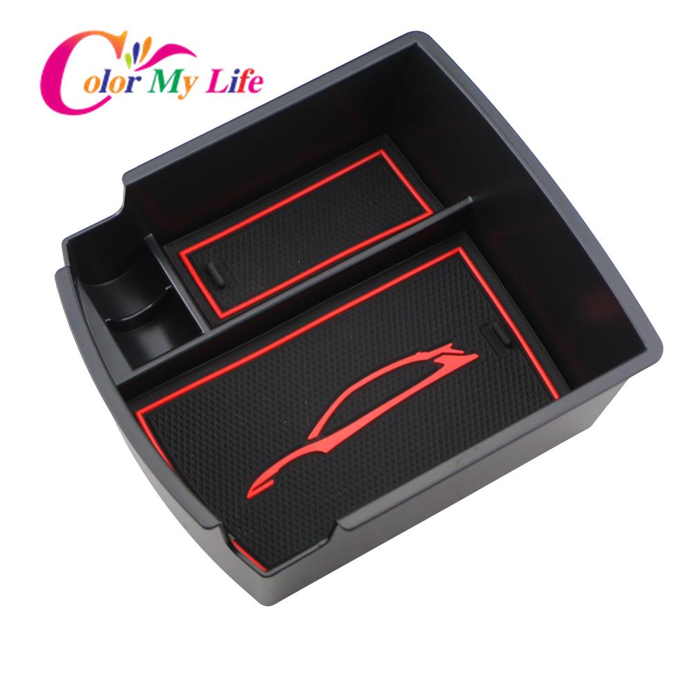 ABS Auto Armlehne Box Lagerung für Hyundai Kona Encino 2017 2018 2022 2023 Center Konsole