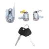 M63K-Car Door Lock Key Ignition Lock Cylinder With 2 Keys Set For Toyota Tacoma 1995-2004 69051-35070 69051-04020 69005-35840