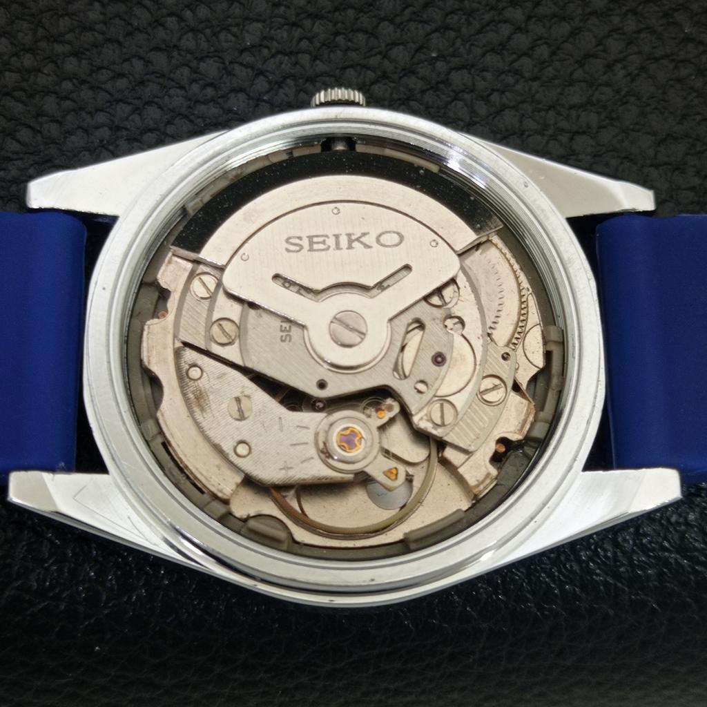 REFURBISHED SEIKO 5 AUTOMATIC 6309A VINTAGE JAPAN MENS BLUE DIAL WATCH A442499-1