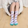 Ladies Spring Creative Coconut Moon Skateboard Mid Tube Cotton Socks