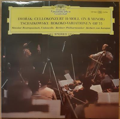 LP-Schallplatte DVOŘÁK, TSCHAIKOWSKY, MSTISLAV ROST - Cellokonzert H-Moll (In h-Moll) /  139044 Deutsche Grammo Italien Klassisch Gebraucht