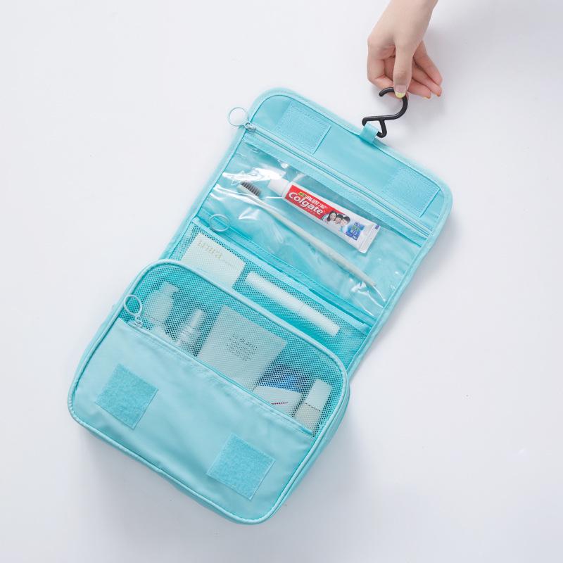 Waterproof Portable Toiletry Bag for Men and Women - Multifunctional Travel Storage and Makeup Organizer