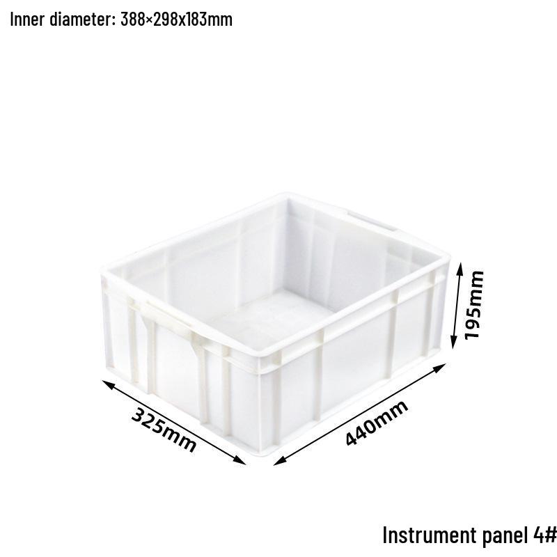 Rechteckige Kunststoff-Teile- & Schrauben-Aufbewahrungsbox für Werkzeuge & Logistik