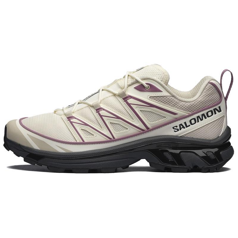 

SALOMON XT 6 Running Shoes Unisex Beige Dusty Purple 479924 38⅔
