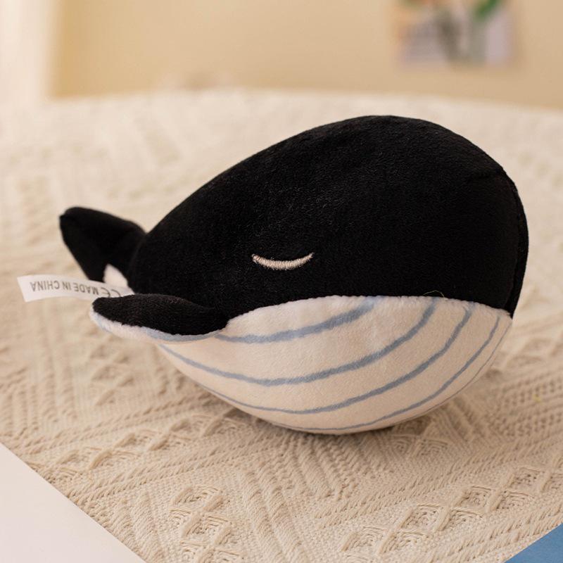 Porpoise & Whale Plush Keychain: Dolphin Doll Bag Charm Stuffed Animal