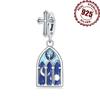 Kupfer Außerhalb des Kirchenfensters Charms Perlen Anhänger Für Schmuck Für Original Feines Armband Halsketten Zubehör