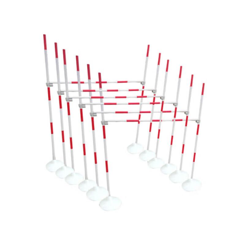 Kuncheng 400m Track Mobile Obstacle Pole Set