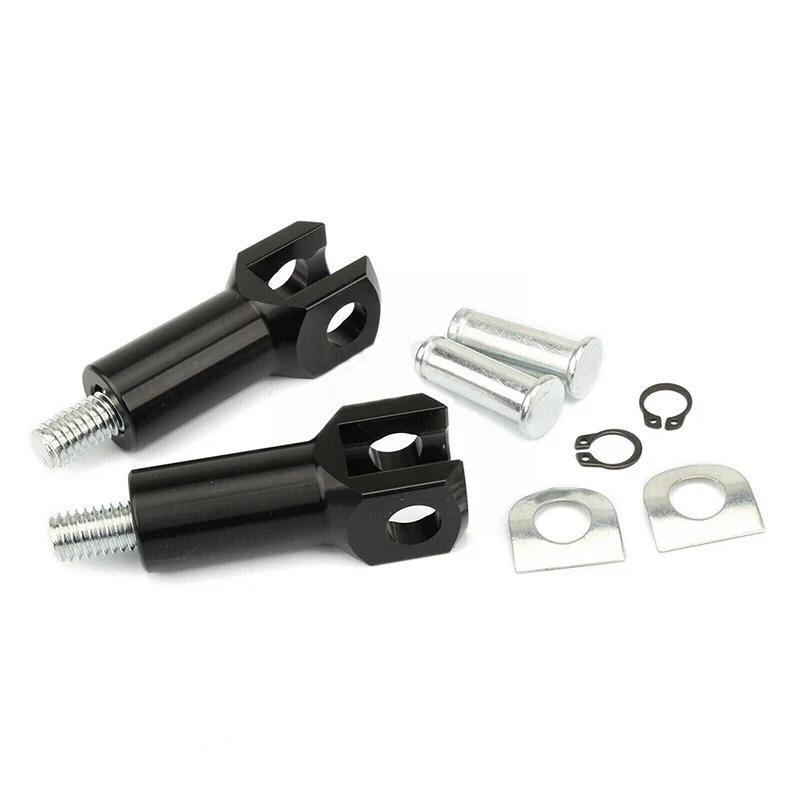 2.25" Passenger Foot Pegs Support Mount Footrest Clevis Kit for Harley Softail Fatboy Heritage Softail FXST 2000 2001 2002-2006