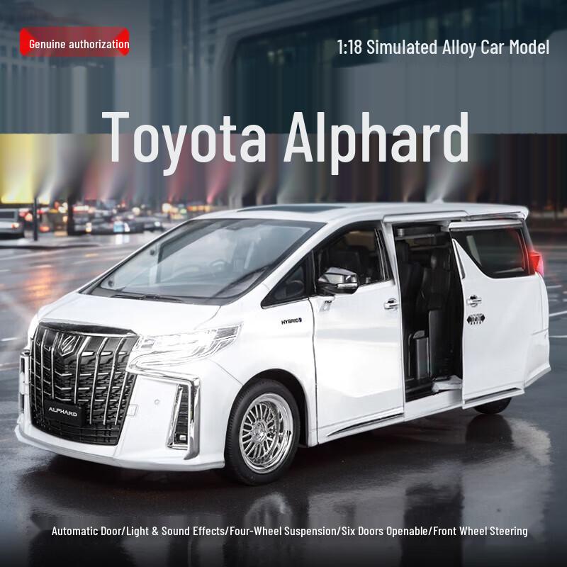 Black Mamba Toyota Alphard 1:18 Die-cast Model Car