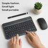 Set de Teclado y Ratón Bluetooth, Inalámbrico, 78 Teclas, Ultra Delgado, Accesorio para Tablet PC
