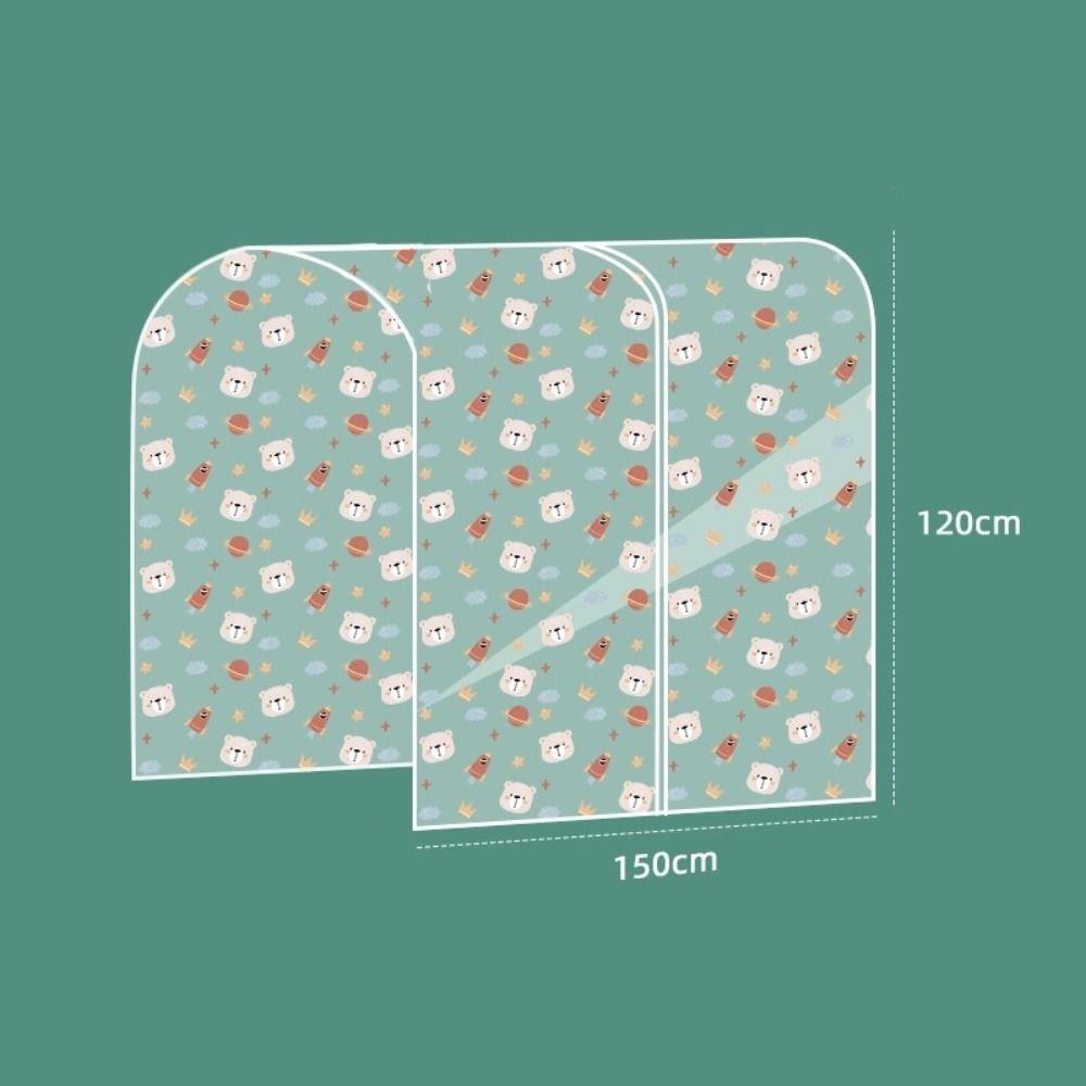 Dustproof Clothes Dust Cover Waterproof Clothes Dust Bag Hanging Storage Bag  for Coat Suit Dress