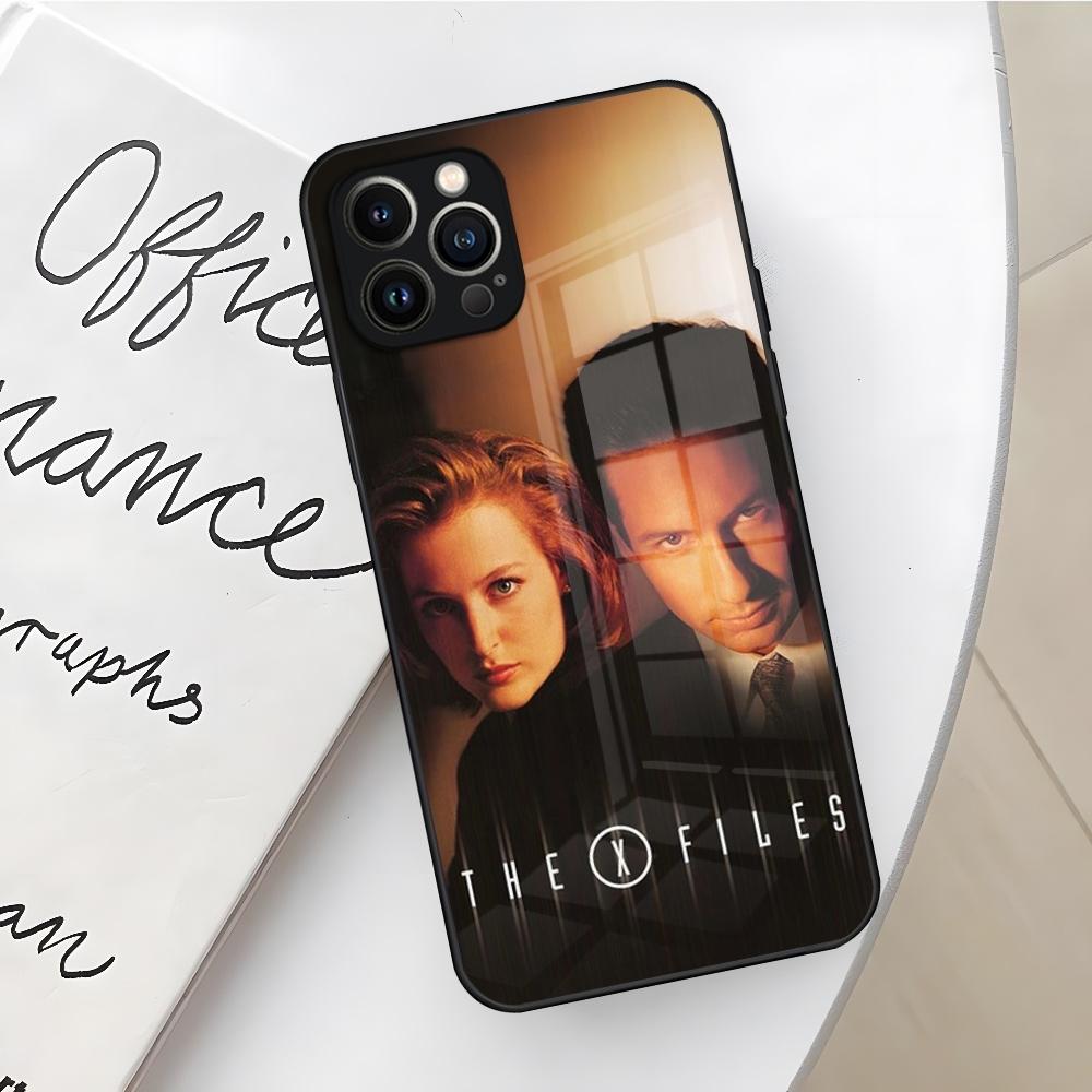 The X Files I Want To Believe Phone Case for Iphone 17 16 Air 15 14 12 11 13 Pro Max Mini X Xr Xs Se Puls glass Cover