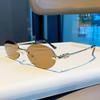 Borderless women's sunglasses sunglasses new European and American glasses sunglasses sunglasses women's UV protection sunglasses