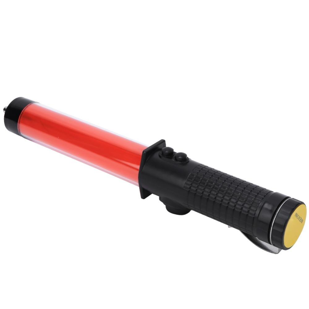 Flash Mode Traffic Baton Bright Light Flash Light Durable Signal Wand  Night Patrol