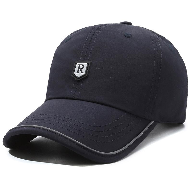 Letter Quick-Drying Thin Baseball Cap Men's Summer Outdoor Fishing Sports Sunscreen Cap Men Sun Hat