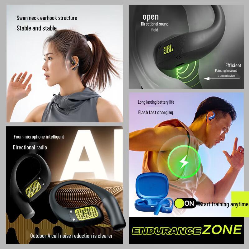JBL Endurance Zone True Wireless Open-Ear Sport Headphones