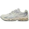 ASICS GEL Nimbus 10.1 Cushioning Support Low top Casual Shoes Unisex Butter White Silver 1203A929-100