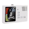 Metronome Tuner Rechargeable LED Display 3 In 1 Digital Tuner Tone Generator for Guzheng Guqin Erhu Pipa White