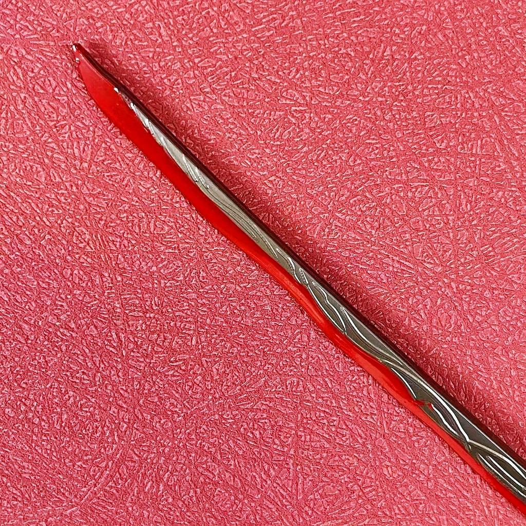 10inch Anime Elden Katana Metal Blood Sword Anime Cosplay Prop Ninja Knife Real Dimension Japanese Katana Original Samurai Sabre Toy