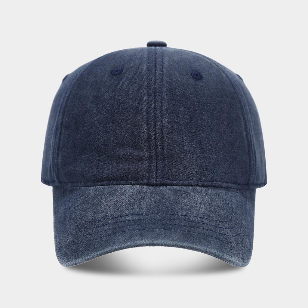 New Solid Color Soft Top Baseball Cap Men's Fashion Washed High Quality Cap Women's Outdoor Sunshade Sun Hat