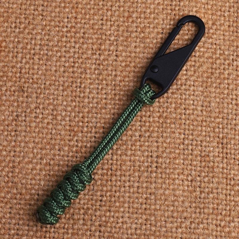 5lots Colorful Detachable Zippers Sliders Cord Outdoor Bag Zippers Pull Head for Outdoor Backpacks Use