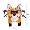 1/3pc Cute Animal Glasses Holder Rack Cartoon Cat Fox Sloth Dog Sunglasses Holder Display Stand Showcase Home Office Desk Decor