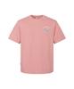 DISCOVERY EXPEDITION Unis Small Lake Graphic Short Sleeve T-Shirt (Peach)