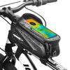 Mountain Bike Waterproof Phone Holder & Front Storage Bag