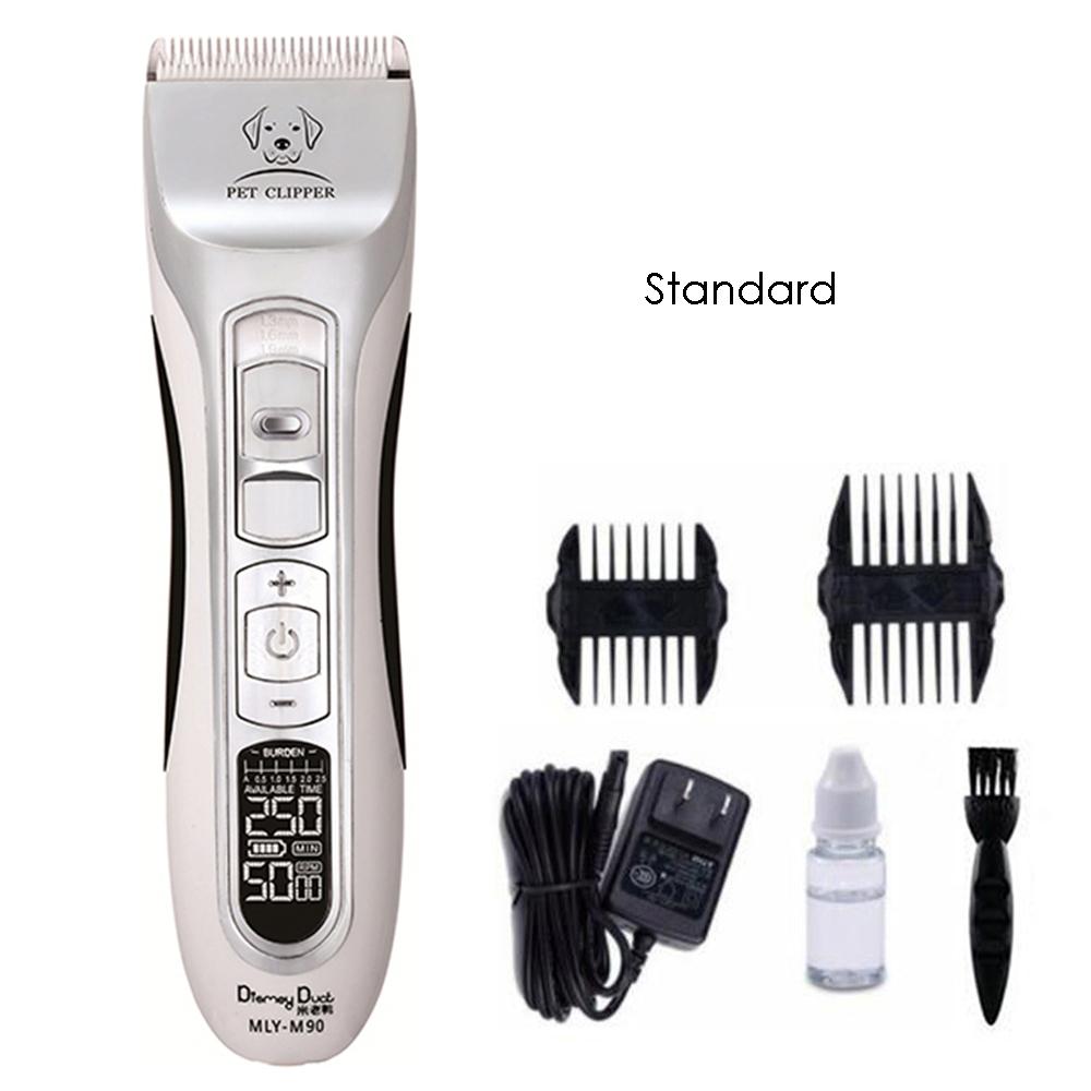 Profional Pet Clipper Dog H Trimmer Groomg Shaver Powerful Rechargeable Cat Electric Scissors Mower Hcut He M90