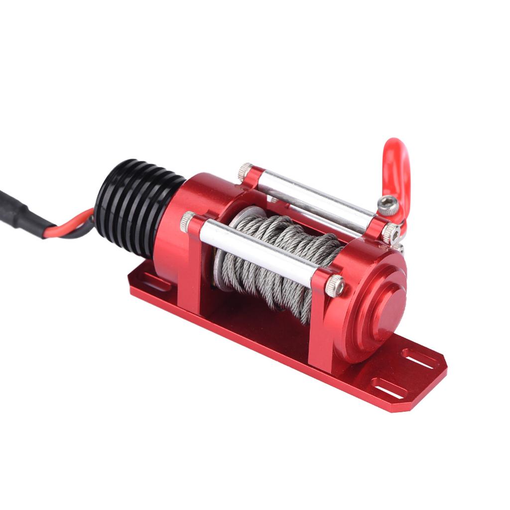 1:10 RC Crawler Climbing Cars Electric Metal Winch for SCX10 D90 D110 TF2 TRX4 KM2